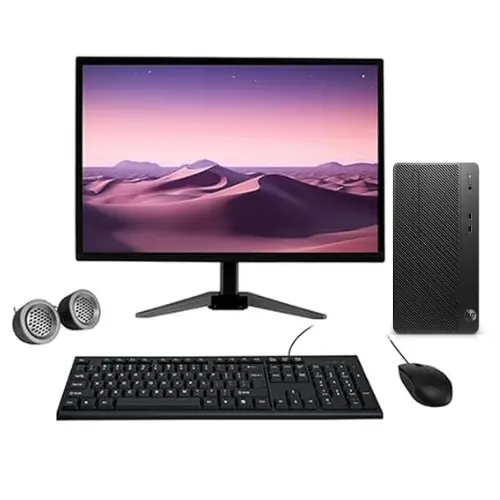 HP 280 G4 All-in-One Desktop Computer Set | Intel i7-8th Gen | 19" HD LCD Monitor | Wired KB & Mouse | Speakers | Wi-Fi | Windows 11 Pro | Refurbished