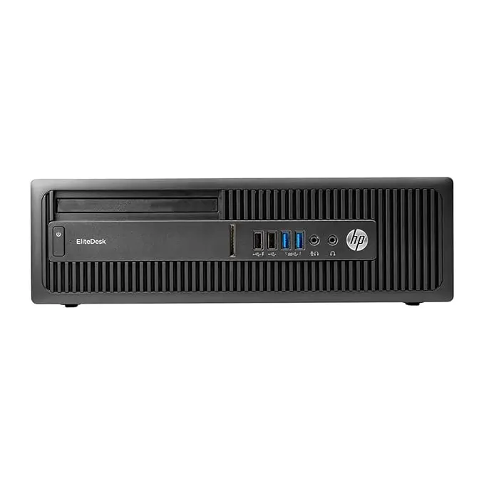 HP EliteDesk All-in-One Desktop Computer Set | AMD A10 | 19" HD LCD Monitor | Wired KB & Mouse| Speakers| Wi-Fi | Win 10 Pro | Refurbished - Image 7