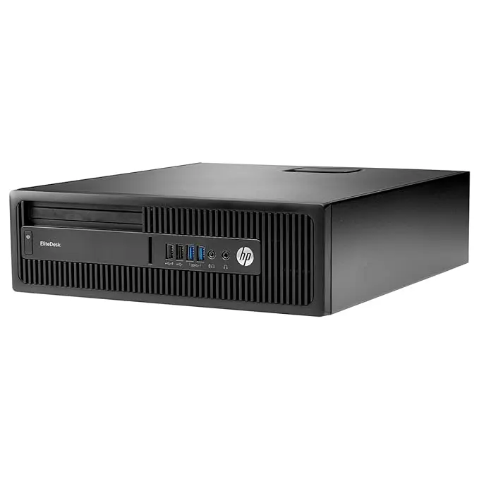 HP EliteDesk All-in-One Desktop Computer Set | AMD A10 | 19" HD LCD Monitor | Wired KB & Mouse| Speakers| Wi-Fi | Win 10 Pro | Refurbished - Image 8