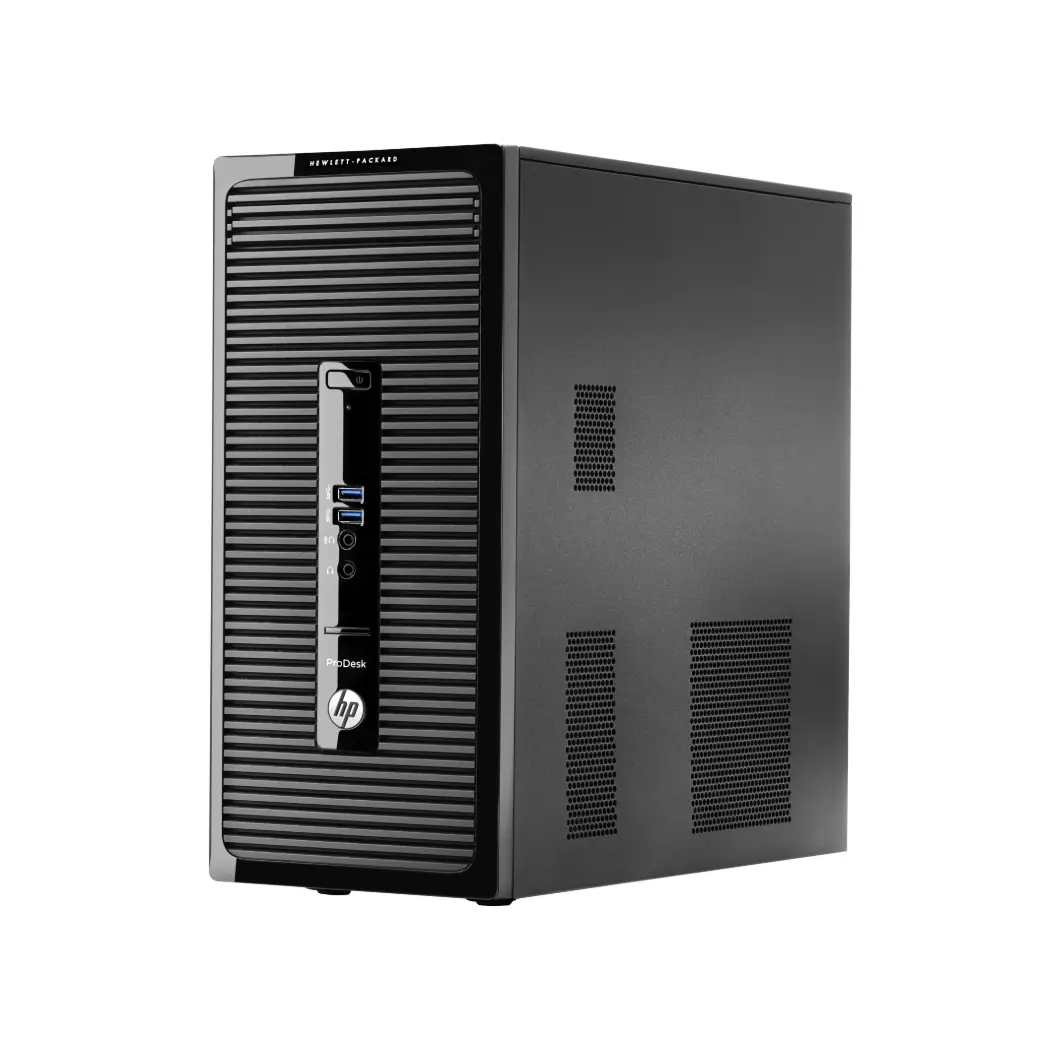 HP ProDesk 400 G2 Micro Tower All-in-One Desktop Computer Set | Intel i5-4th Gen | 22" HD LCD Monitor | Wired KB & Mouse | Speakers | Wi-Fi | Win 10 Pro | Refurbished - Image 6