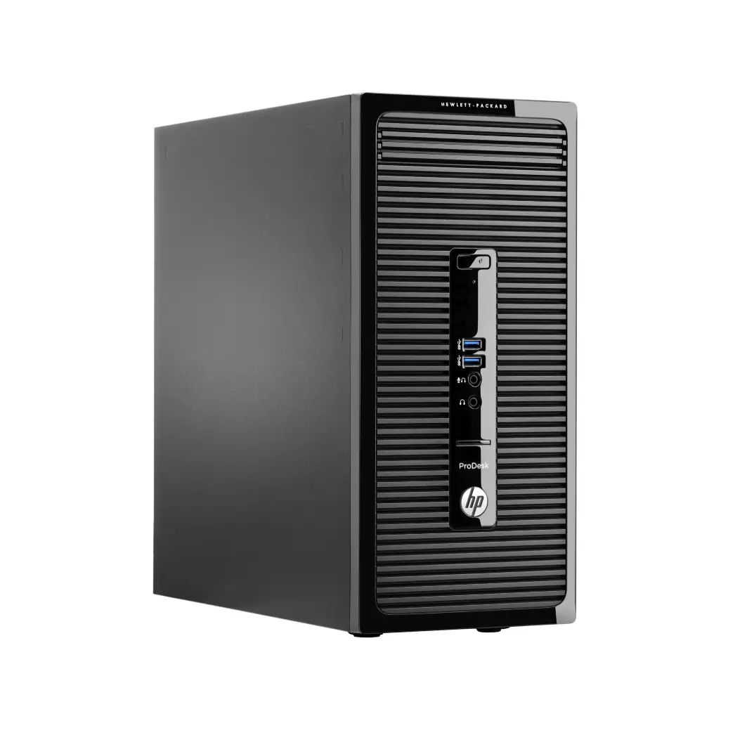 HP ProDesk 400 G2 Micro Tower All-in-One Desktop Computer Set | Intel i5-4th Gen | 22" HD LCD Monitor | Wired KB & Mouse | Speakers | Wi-Fi | Win 10 Pro | Refurbished - Image 7