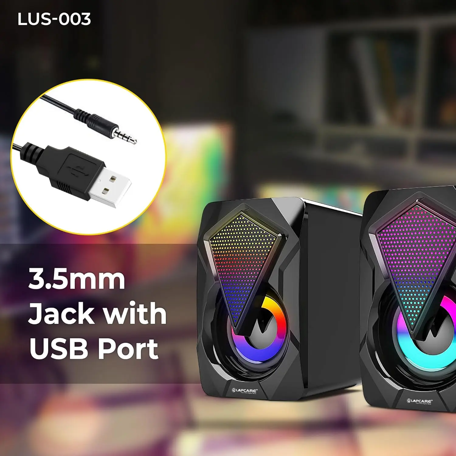 LAPCARE USB2.0 GAME SPEAKER - Image 6